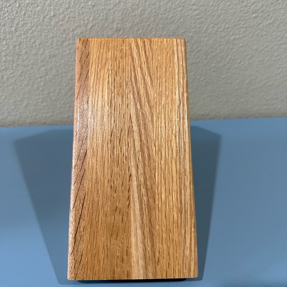 Cutco Wooden Knife Block 10 Knife Plus Hole For Sharpener - Picture 3 of 5